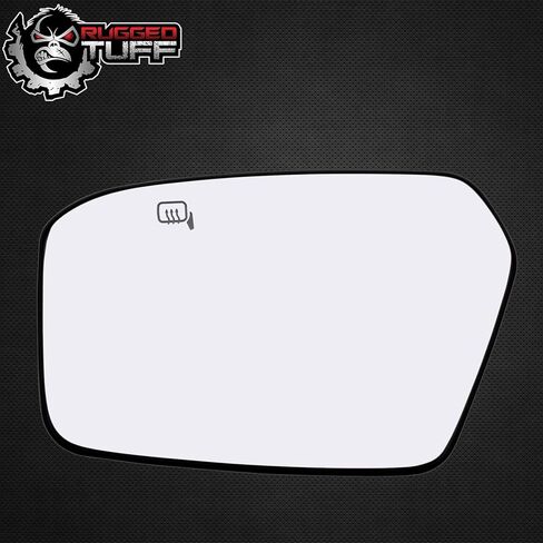 Driver Side Mirror Replacement For 2006 2007 2008 2009 2010 Ford Fusion, Mercury Milan Left Door Mirrors Heated with Backing Plate FO1324115 6E5Z17K707D in Kuwait