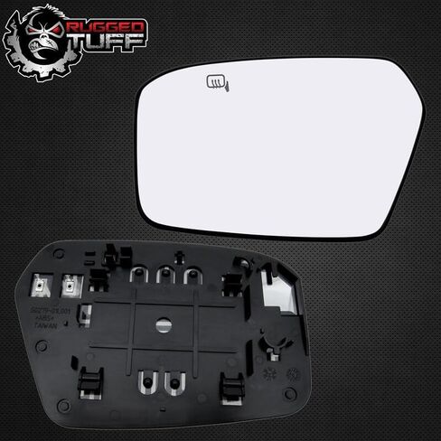 Driver Side Mirror Replacement For 2006 2007 2008 2009 2010 Ford Fusion, Mercury Milan Left Door Mirrors Heated with Backing Plate FO1324115 6E5Z17K707D in Kuwait