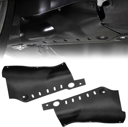 2PCS Coolant Line Skid Plate Guards Compatible with Model Y, Lower Chassis Coolant Pipe Protection Covers No-Drill Car Accessories for 2020-2026 in Saudi Arabia