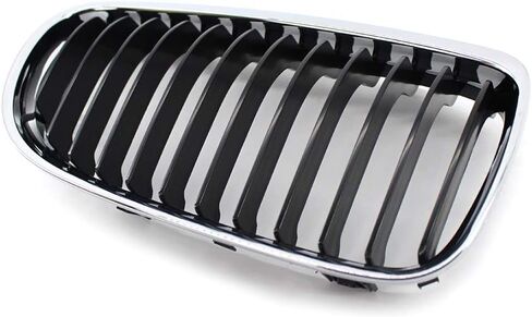 شبكة الكلى الأمامية للسيارات، نمط خط واحد، لسيارة BMW 3 Series E90 سيدان / E91 للتجول LCI 325i 328i 335i 4 أبواب 2009-2011، كروم in Kuwait