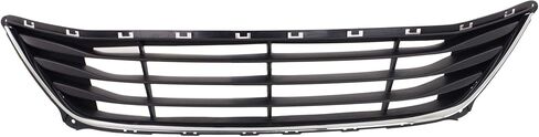 Garage-Pro Bumper Grille Compatible with 2014-2016 Hyundai Elantra Textured Black Shell w/Chrome Insert in Kuwait