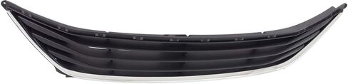 Garage-Pro Bumper Grille Compatible with 2014-2016 Hyundai Elantra Textured Black Shell w/Chrome Insert in Kuwait