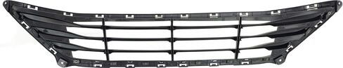 Garage-Pro Bumper Grille Compatible with 2014-2016 Hyundai Elantra Textured Black Shell w/Chrome Insert in Kuwait