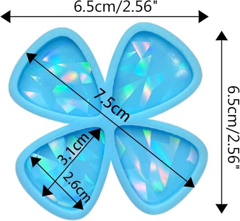 Handmade Crafts, Guitar Pick Mold for Resin Casting Silicone Resin Jewelry Mold Triangle Epoxy Resin Mold for Resin Artwork in Saudi Arabia