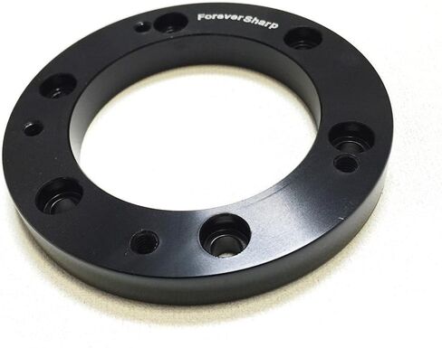 0.5" Forever Sharp Black Conversion Plate; to Install 5 Hole Wheel to 6 Hole Adapter in Saudi Arabia