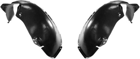 Parts N Go 1999-2005 Volks Jetta Golf Fender Liner Pair Drier & Passenger Side LH/RH Splash Guard - VW1249103, 1J0809957 in Kuwait