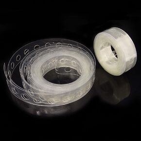 Honbay 4 Rolls Clear Single Hole Balloon Garland Kits Balloon Decorating Strips Tapes for Wedding and Party (16 Feet of each Roll) in Saudi Arabia