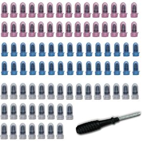 101 Pcs Tire Repair Screws and Screwdriver (100) in Saudi Arabia