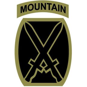 Edward & Co Sticker 10th Mountain Division Decal United States Army Military for Car Truck Window Laptop Bumper US Flag 3.0 X 4.5 in in Saudi Arabia