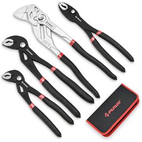 Water Pump Pliers, Plumbing Pliers 7-Inch, 10-Inch and 12-Inch 5-Position Adjustable Tongue and Groove Pliers with Cross Sawteeth in Saudi Arabia