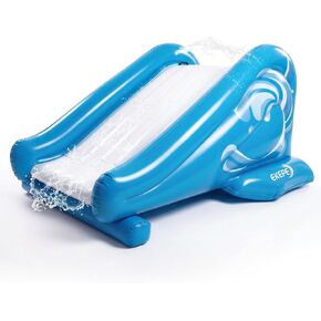 EKEPE Inflatable Water Slide for Pool, Heavy Duty Pool Slide with Water Sprayer for Kids Family Summer Play, Durable Blow Up Backyard Water Slide for Parties, In-ground or Above Ground Pools - Blue in Saudi Arabia