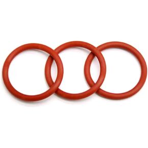 Red Silicone Rubber O-Ring Thickness 1/1.5/2/2.4/3/3.5/4/5mm OD 31-40mm Sealing Ring Heat Resistance O Seals Gaskets(5 Pieces,OD 38mm,CS 5.0mm) in Kuwait