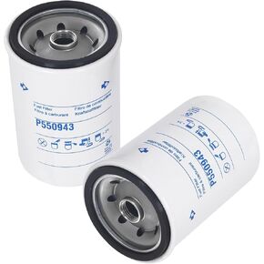2 Pack P550943 Fuel Filter Compatible With Detroit Diesel Engines, Light-Duty Trucks, GMC 6.2L Engines Replace P553004, FF5033, TP943, FF5018, 25011214, BF782 in Saudi Arabia