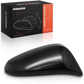 A-Premium Passenger Side Rearview Mirror Cover Cap - Compatible with Toyota Highlander 2014-2019 - Smooth Black, with Turn Signal Hole in Kuwait
