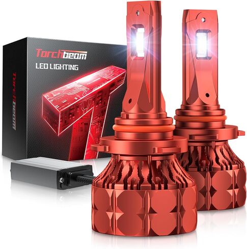 مصابيح الضباب للسيارات Torchbeam 2026، 74,000LM 6500K أبيض بارد، تركيب التوصيل والتشغيل، نوع المقبس المتوافق H4 in Kuwait