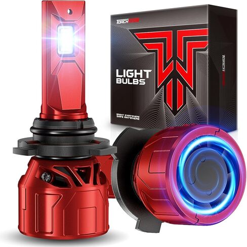 مصابيح الضباب للسيارات Torchbeam 2026، 74,000LM 6500K أبيض بارد، تركيب التوصيل والتشغيل، نوع المقبس المتوافق H4 in Kuwait
