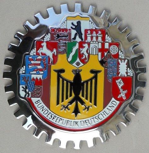 10 German Cities car Grille Badge in Kuwait