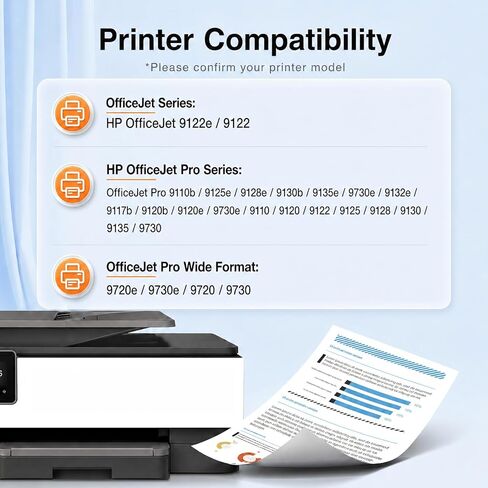 خراطيش حبر ستارينك 936e 936 لاستبدال طابعات HP لحزمة كومبو خراطيش الحبر HP 936 HP936، متوافقة مع HP OfficeJet Pro 9125e 9120e 9730e 9135e 9130e 9122e 9110b (BK/C/M/Y، 4 عبوات) in Kuwait