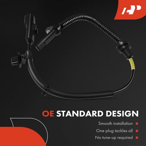 A-Premium Rear ABS Wheel Speed Sensor Compatible with Lincoln & Ford Models - MKZ 2013-2015, Fusion 2013-2018 - Replace# DG9Z2C190H, DG9Z2C190M in Kuwait