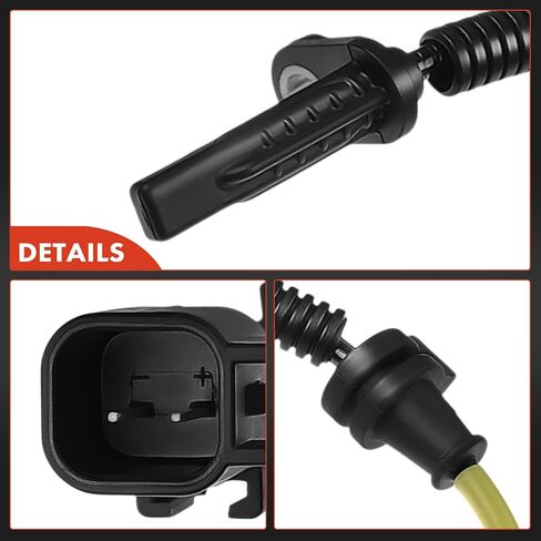 A-Premium Rear ABS Wheel Speed Sensor Compatible with Lincoln & Ford Models - MKZ 2013-2015, Fusion 2013-2018 - Replace# DG9Z2C190H, DG9Z2C190M in Kuwait