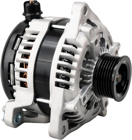 1042110081 Alternator Compatible with Ford F150 2015-2020 240A 12V 5.0L V8, Automotive Replacement Alternators 6-Groove Pulley 1042110080,FL3T10300JA,FL3Z10346G,HL3Z10346F,44000,42103 in Saudi Arabia