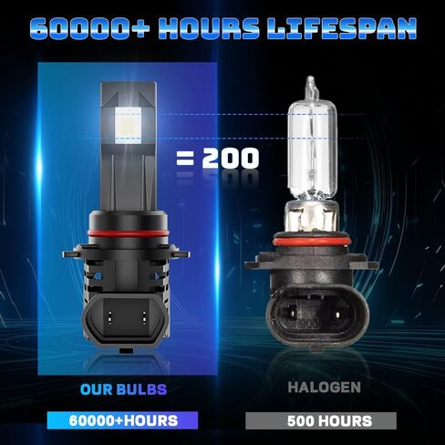 For Toyota Prius 2010 2011 2012 2013 2014 2015 Hi-Lo Beam Light Bulbs,6000K White,800% Brighter Lightness,Plug and Play,60,000 Hours Lifespan(Pack of 4) in Saudi Arabia