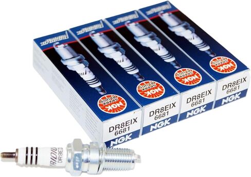 NGK 6681 Iridium IX Spark Plugs DR8EIX - 4 Pack in Saudi Arabia