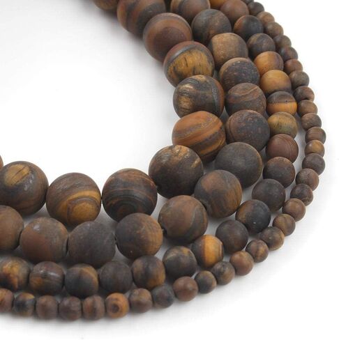 60pcs Natural Matte American Turquoise Gemstone Beads，6mm Frosted Round Loose Stone Beads for Jewelry Making Earring Bracelet Necklace DIY Crafts in Saudi Arabia