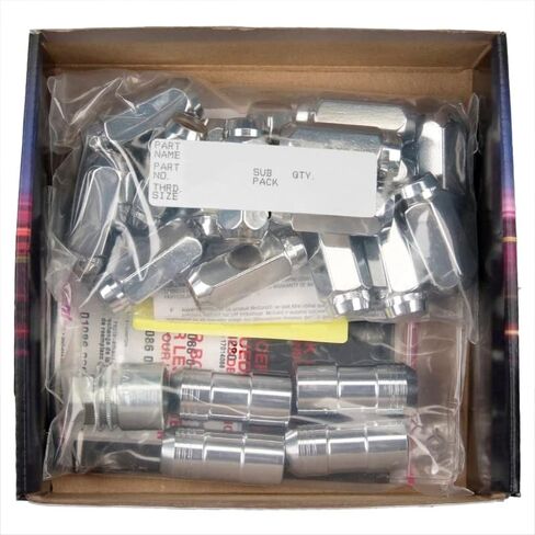 طقم تثبيت عجلة المقعد المخروطي الكروم McGard 84620 (حجم الخيط M14 × 1.5) - لـ 6 عجلات عروة in Kuwait