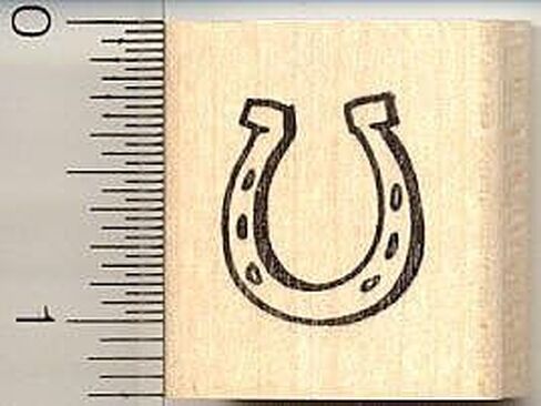 Small Horse Shoe Rubber Stamp in Saudi Arabia