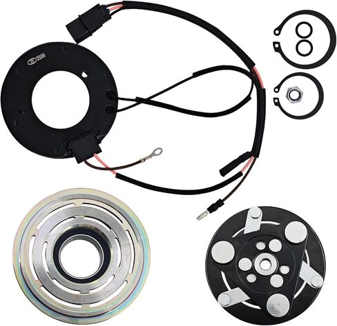AC Compressor Clutch kit AD-0447N-CL Compatible with Honda Civic Hybrid 1.5L 2012-2013 and Fit for Acura ILX Hybrid 1.5L 2013-2015 A/C Clutch Kit Replaces # 38810RW0A01 in Saudi Arabia