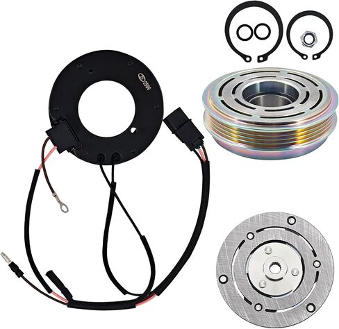 AC Compressor Clutch kit AD-0447N-CL Compatible with Honda Civic Hybrid 1.5L 2012-2013 and Fit for Acura ILX Hybrid 1.5L 2013-2015 A/C Clutch Kit Replaces # 38810RW0A01 in Saudi Arabia