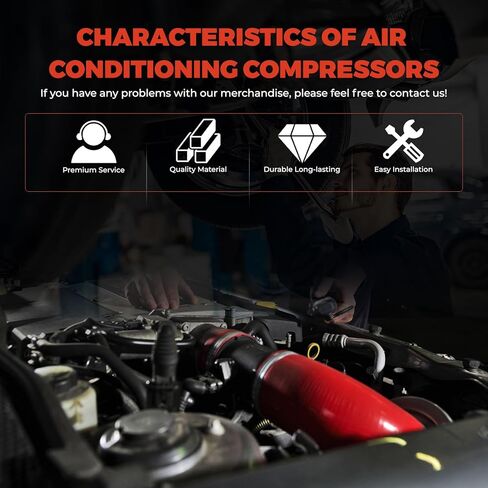 ضاغط مكيف هواء مع قابض، متوافق مع Ford Focus 2.0L 2008-2011، متوافق مع Ford Transit Connect 2.0L 2010-2013، مع ضاغط DKS-17DS in Kuwait