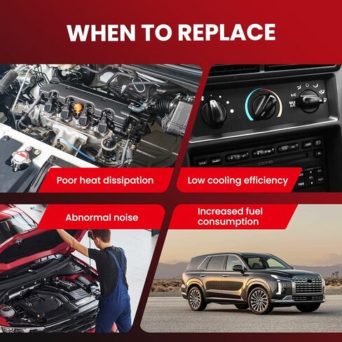 MOCA AC Compressor w/ 6-Groove Pulley fits For Toyota 2012-2017 Camry 2.5L, 2009-2012 RAV4 2.5L, 2011-2013 Sienna 2.7L in Kuwait