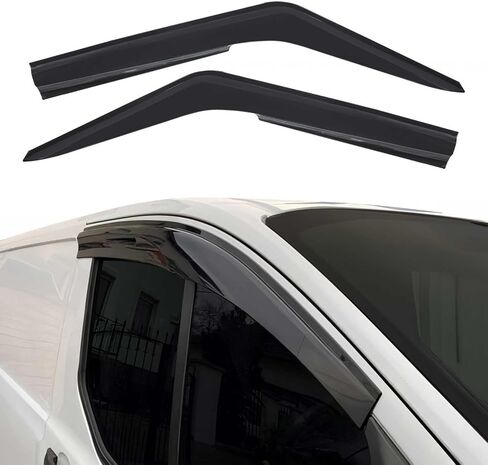 OMAC Window Visor Vent Rain Guard Deflector for VW Eurovan 1992-2003 Smoke 2 Pcs in Kuwait