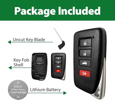 استبدال لـ 2015 2016 2017 2018 2019 2020 Smart Proximity Lexus ES300h ES350 GS350 GS450H GS-F GNE 281451-0020 مفتاح اللوحة Fob HYQ14FBA 315MHz 4 أزرار in Kuwait