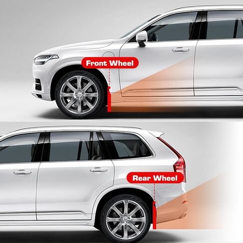 MIDOON 4PCS Car Mud Flaps Splash Guards Mudguards Car Mud Flaps Compatible with Mazda 3 2004 2005 2006 2007 2008 in Kuwait