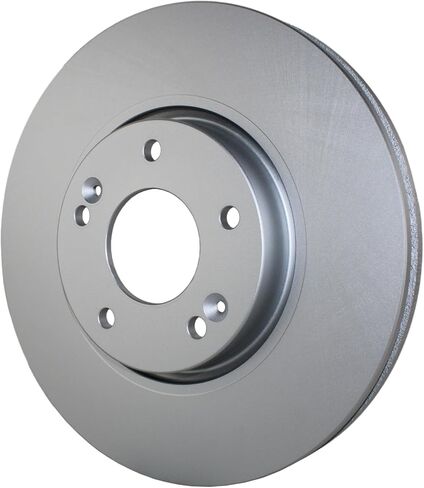 Coated Vented 300mm Disc Rotors and TRW Pro Ceramic Slotted Pad Set with Hardware and Acoustic Sensors Front Brake Kit For Hyundai Sonata Kia Optima Front Wheel Drive FWD 2011-2015 in Saudi Arabia