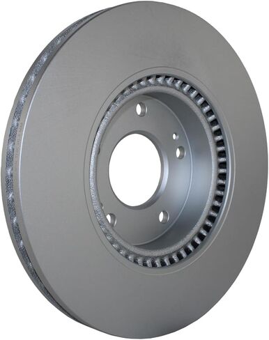 Coated Vented 300mm Disc Rotors and TRW Pro Ceramic Slotted Pad Set with Hardware and Acoustic Sensors Front Brake Kit For Hyundai Sonata Kia Optima Front Wheel Drive FWD 2011-2015 in Saudi Arabia