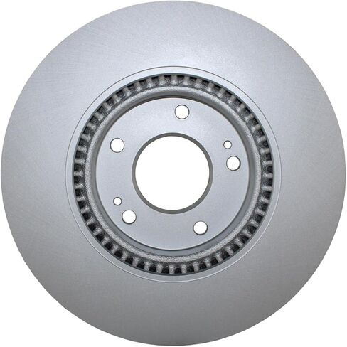 Coated Vented 300mm Disc Rotors and TRW Pro Ceramic Slotted Pad Set with Hardware and Acoustic Sensors Front Brake Kit For Hyundai Sonata Kia Optima Front Wheel Drive FWD 2011-2015 in Saudi Arabia