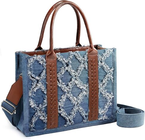 GEMIU Tote Bag for Women, PU Leather Top Handle Satchel Bag Print Shoulder Work Handbag with Shoulder Strap in Saudi Arabia