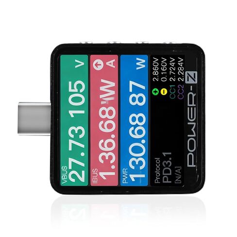 KM003C Professional USB-C Fast Charging Tester, PD3.2 QC5.0 Digital Voltmeter Ammeter for Power Bank, Charger & Cable Protocol Analysis, 1.54" LCD in Kuwait