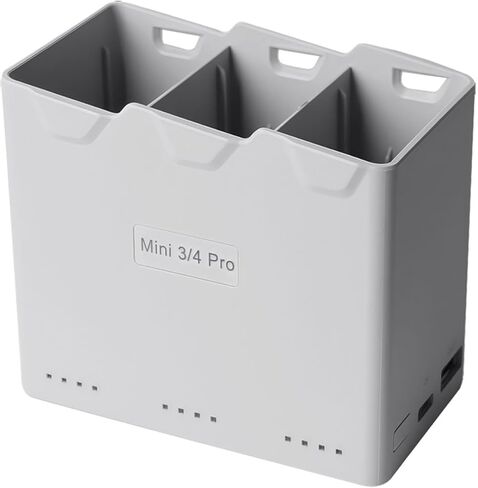 Triple Battery Charger for DJI Mini 5 Pro/ 4 Pro/ 3 Pro/Mini 3, Portable Two-Way Charging Hub Equipped with a USB-A Output Port, Charging Power Up to 36W, Charge Three Batteries in Sequence in Saudi Arabia