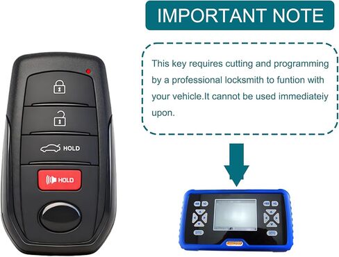 Smart Key Fob for Toyota Corolla 2023-2025, FengRKey Remote Control Key Fob Compatible for Toyota Corolla 2023-2025 HYQ14FBW 8990H-AQ010 8990H-02350 281451-2561 in Saudi Arabia