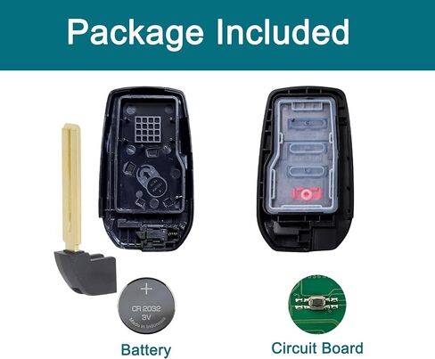 Smart Key Fob for Toyota Corolla 2023-2025, FengRKey Remote Control Key Fob Compatible for Toyota Corolla 2023-2025 HYQ14FBW 8990H-AQ010 8990H-02350 281451-2561 in Saudi Arabia