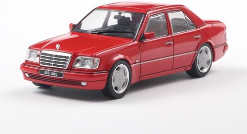 Solido 1:43 Scale Mercedes-Benz W124 E60 AMG Signal Red 1994 Diecast Model Car S4313204 in Kuwait