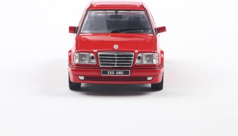 Solido 1:43 Scale Mercedes-Benz W124 E60 AMG Signal Red 1994 Diecast Model Car S4313204 in Kuwait