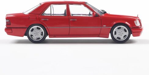 Solido 1:43 Scale Mercedes-Benz W124 E60 AMG Signal Red 1994 Diecast Model Car S4313204 in Kuwait