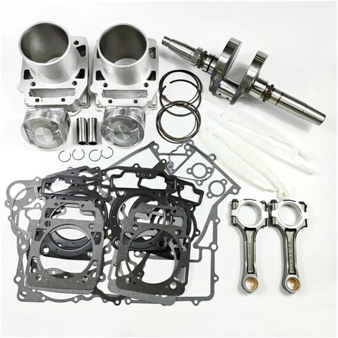 Top End Crankshaft Connectiong Rod Cylinder Piston Gasket Kit Fit For 800XC 850 X8H.O. 0JWA-041000 0800-042000 0800-023100(Mark B) in Saudi Arabia