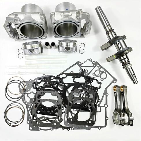 Top End Crankshaft Connectiong Rod Cylinder Piston Gasket Kit Fit For 800XC 850 X8H.O. 0JWA-041000 0800-042000 0800-023100(Mark B) in Saudi Arabia
